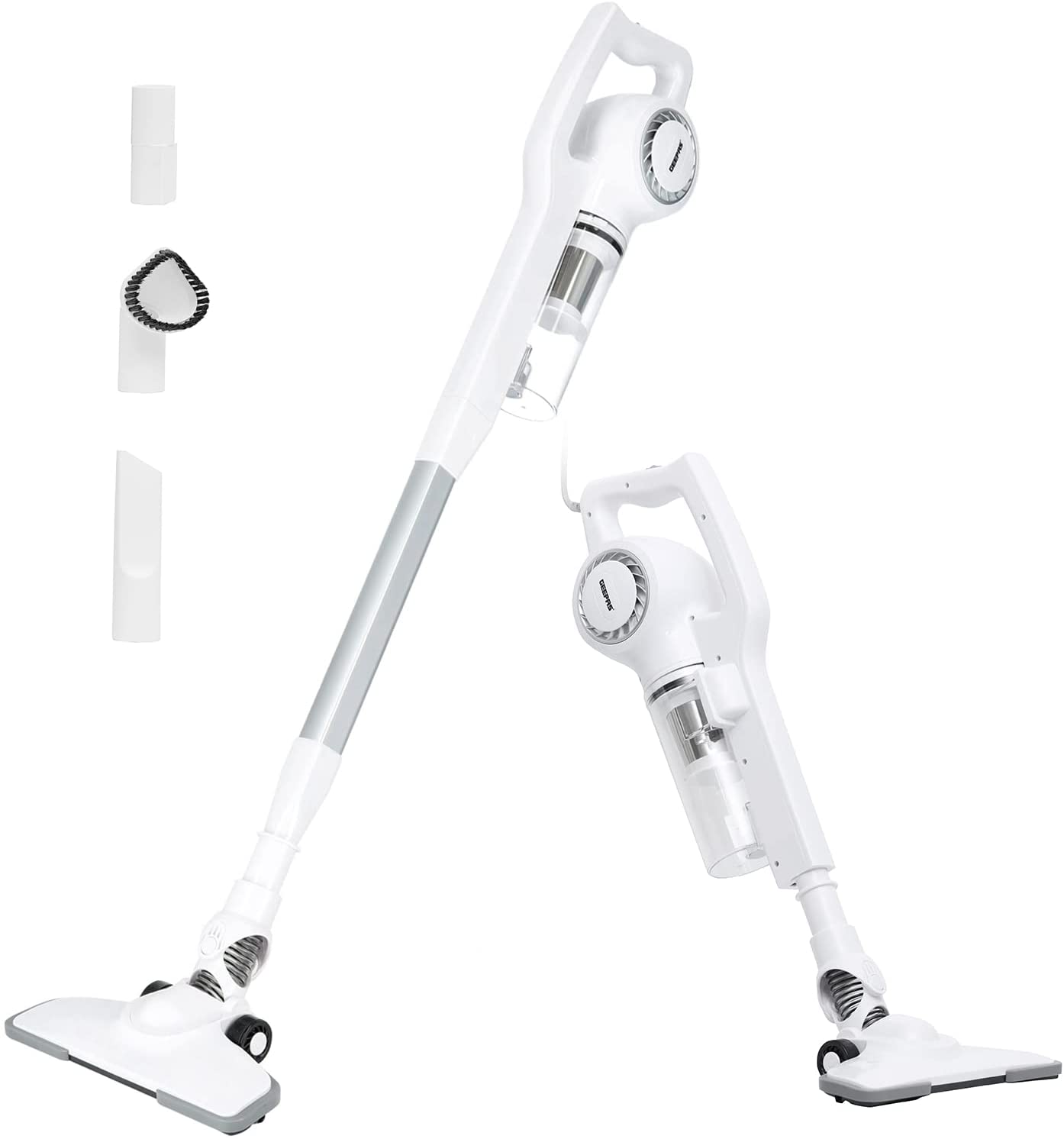 Geepas 2-in-1 Cordless Low-Noise Vacuum Cleaner