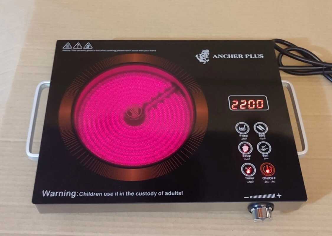 ancher plus Electric digital hot plate infrared cooker