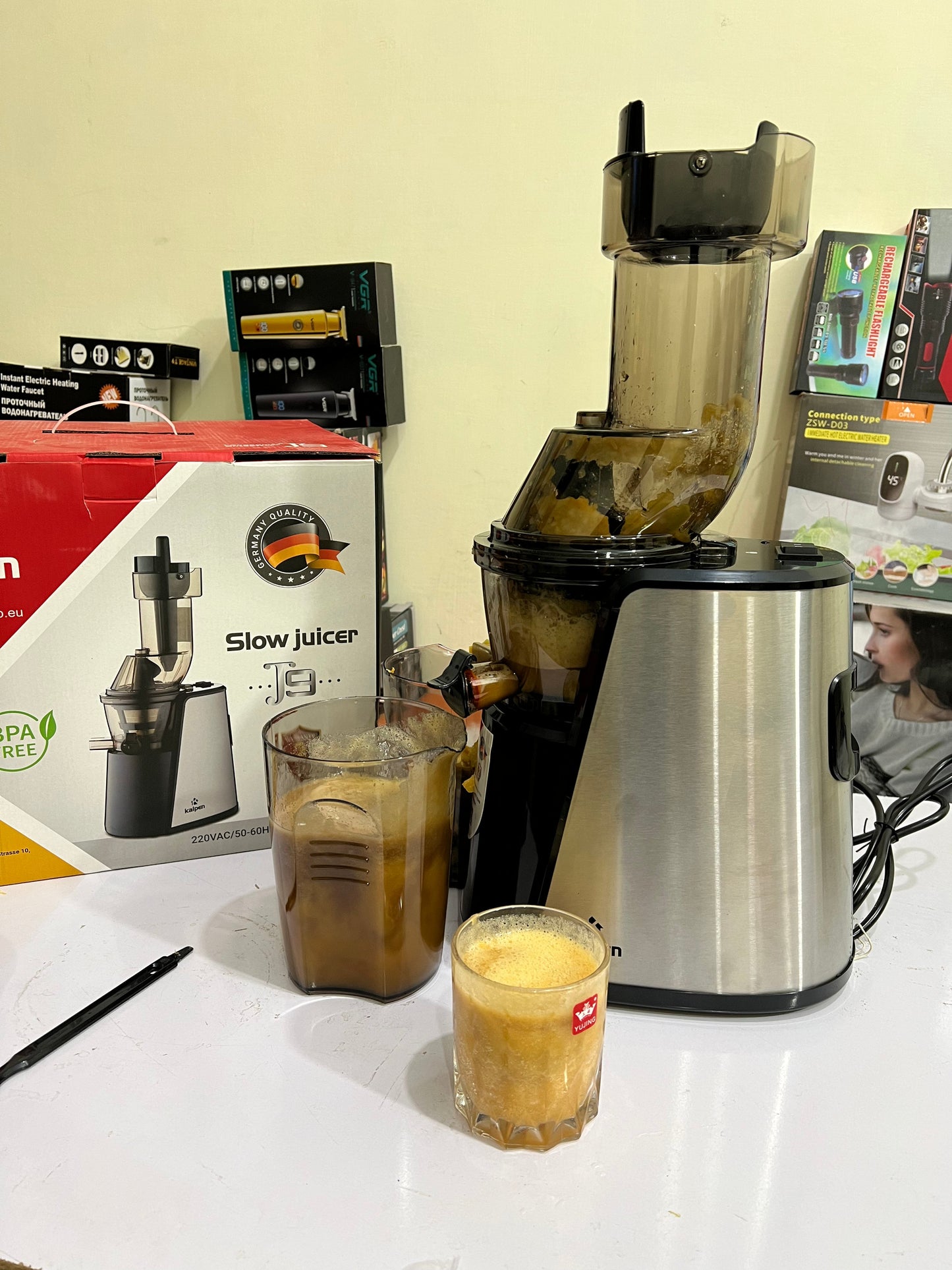 German Lot Imported Kalpen J9 Slow Juicer ( cold press juicer