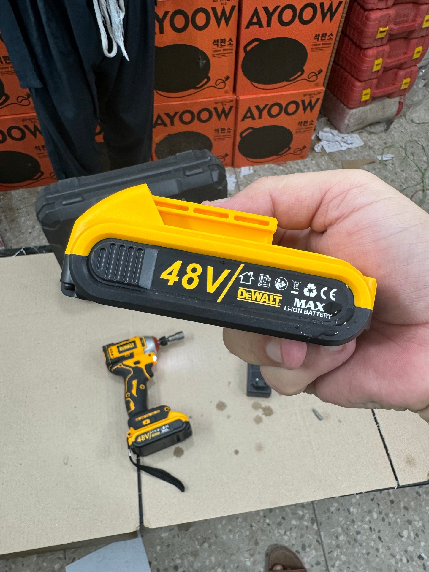 Germany lot 2 in 1 socket wencher & screw drive 48v