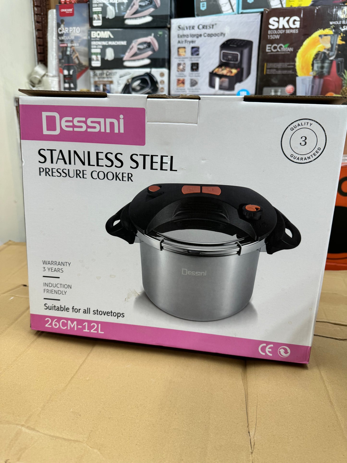 Italy Dessini 12 litter pressure cooker