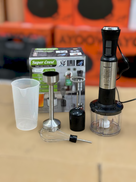 Germany super Crest 5 in 1 hand blender set
