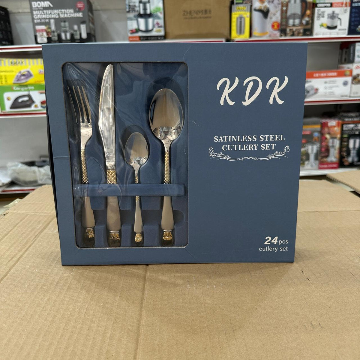 KDK 28pcs Stainless Steel Cutlery Set