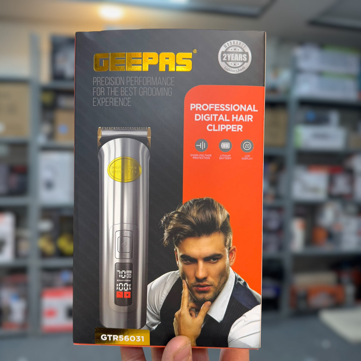 Geepas Professional Hair Clipper GTR56031 trimmer