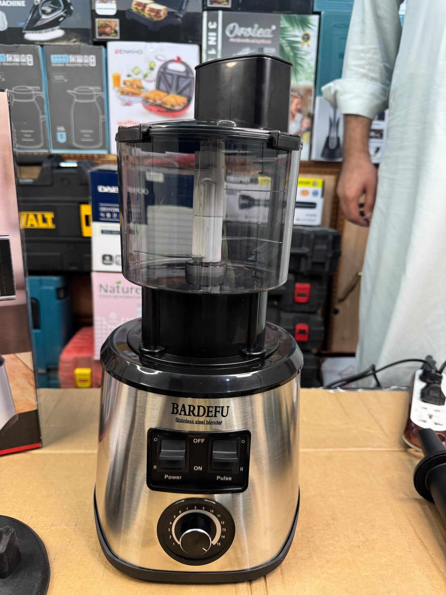 BARDEFU Germany 6 in 1 blender set 5052