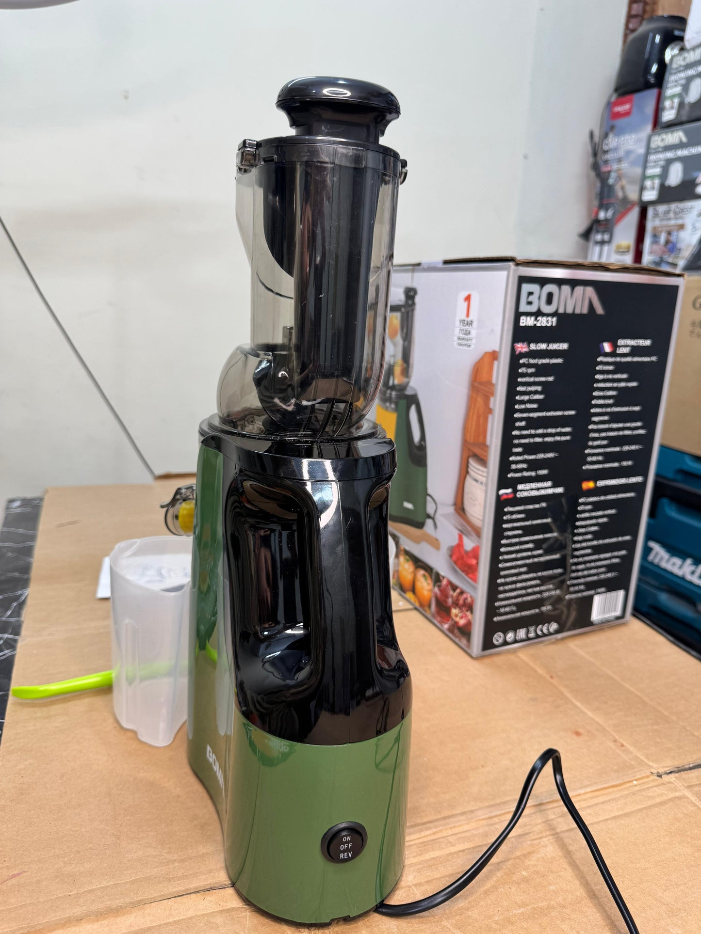 BOMA Germany slow juicer cold press juicer juicer extractor
