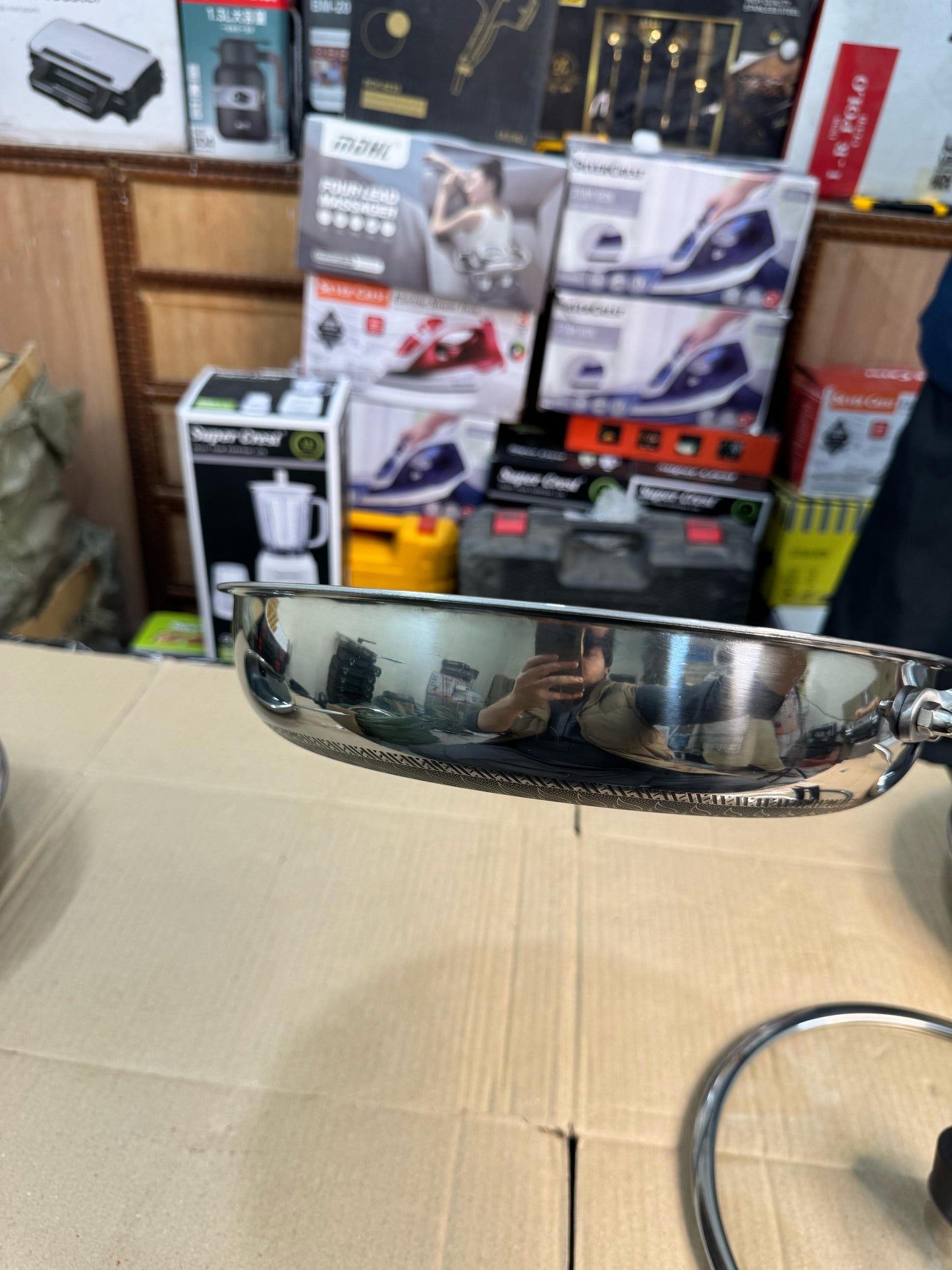 28 cm Honeycomb lesser coating flat Fry Pan