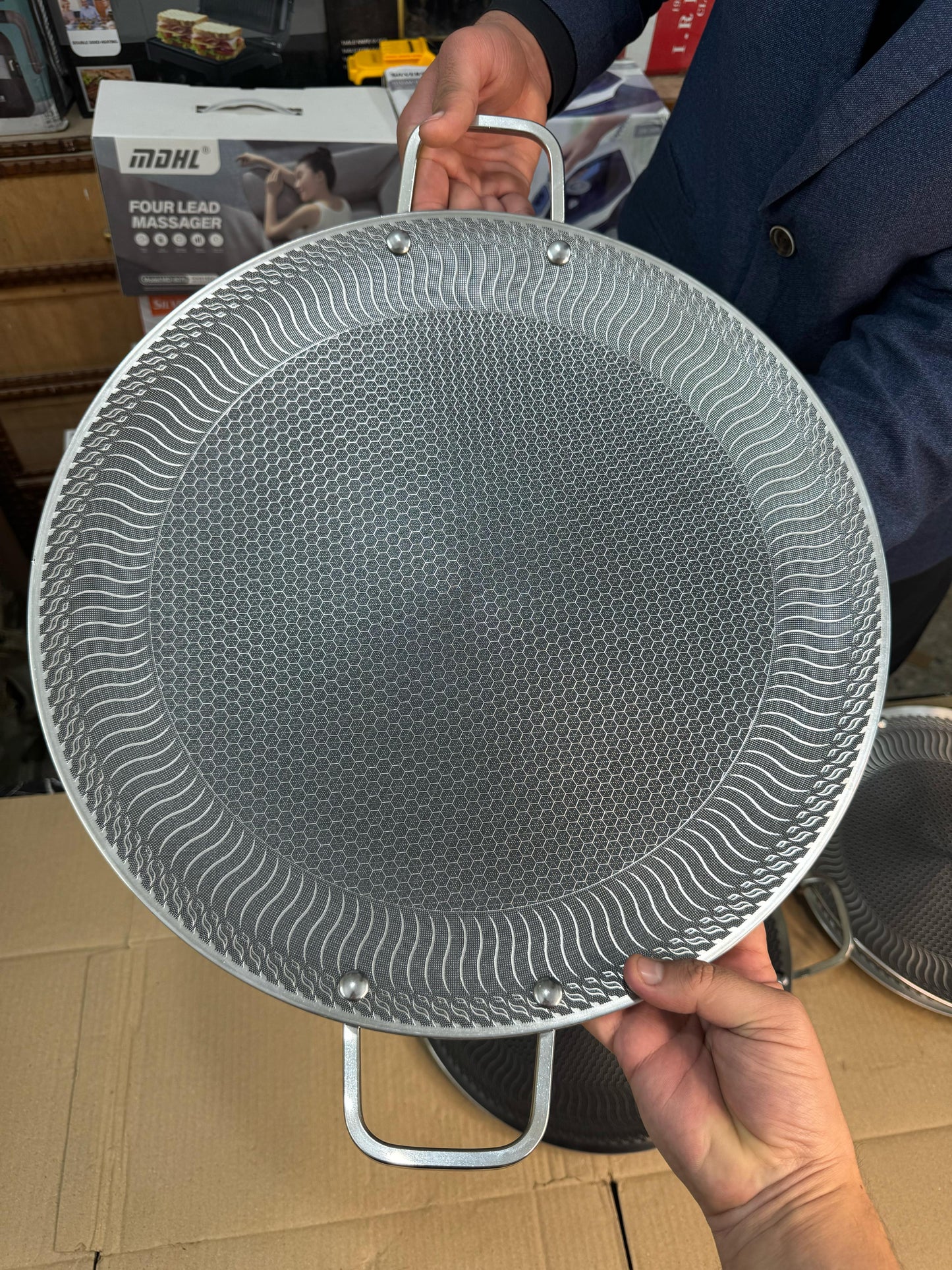 Germany lot 42cm honeycomb lesser coating tawa