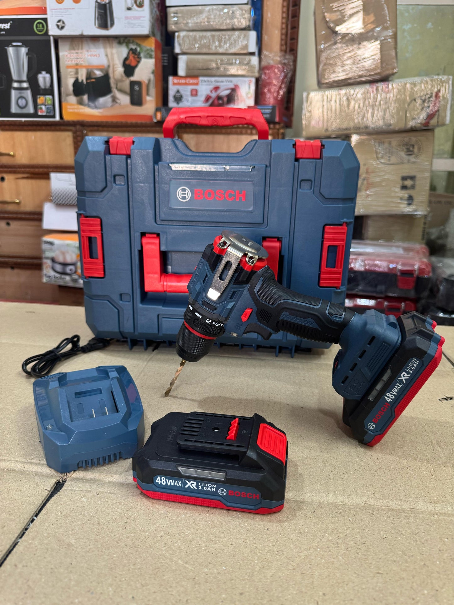 Bosch Germany Lot Cordless 2in1 Drill and Screw tighter 48V