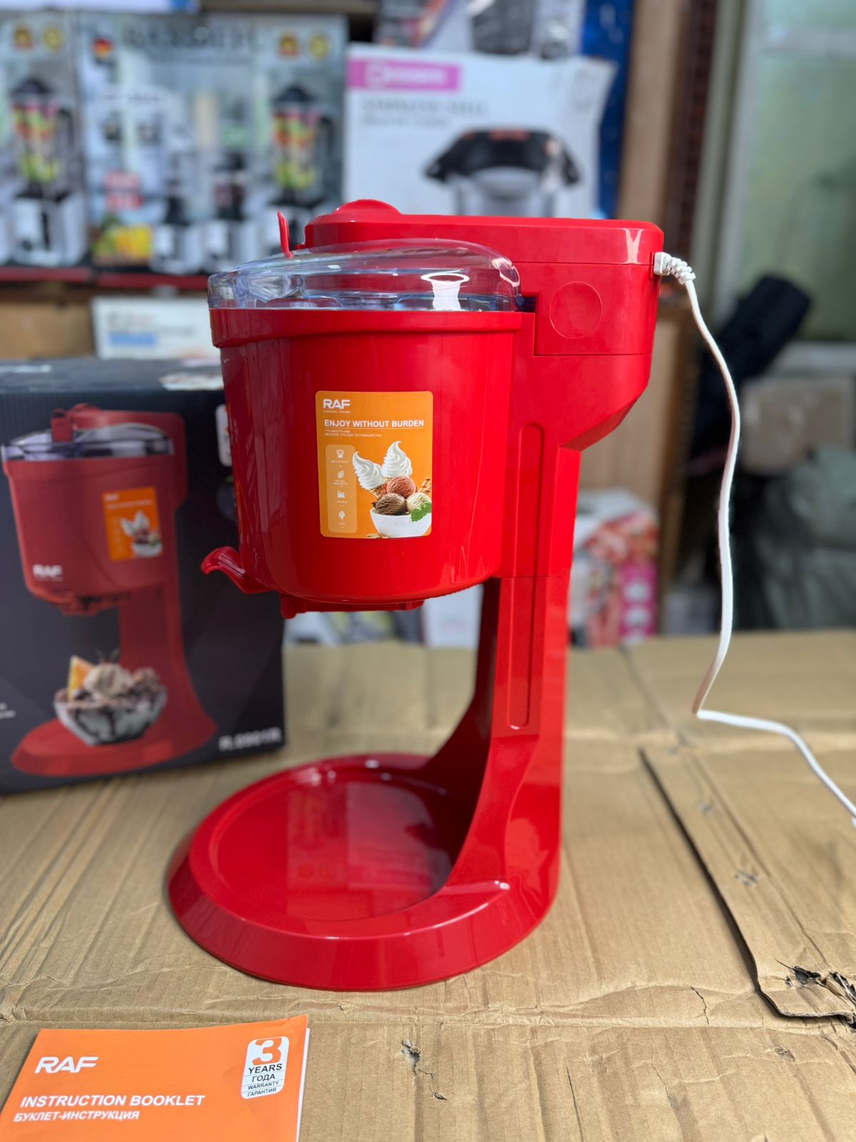Original RAF automatic ice cream machine