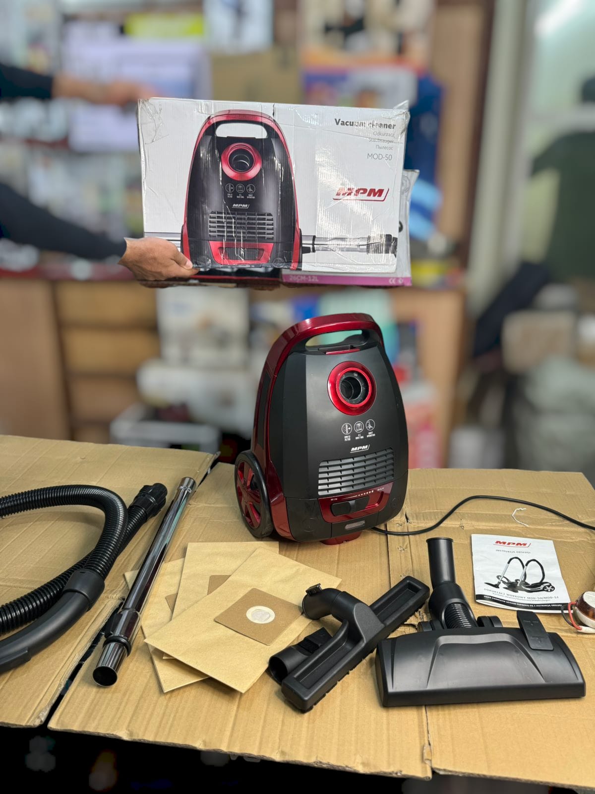 MPM POLAND VACUUM CLEANER (2 YEAR WARRANTY )