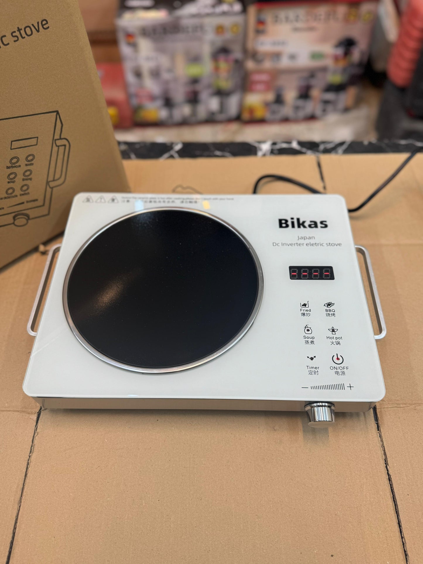 Bikas japan DC inverter hot plate ( universal infrared cooker