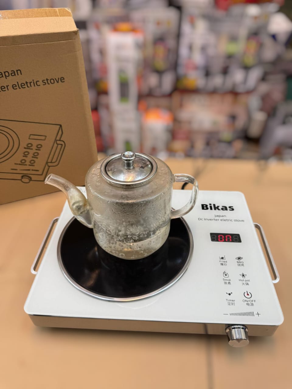 Bikas japan DC inverter hot plate ( universal infrared cooker