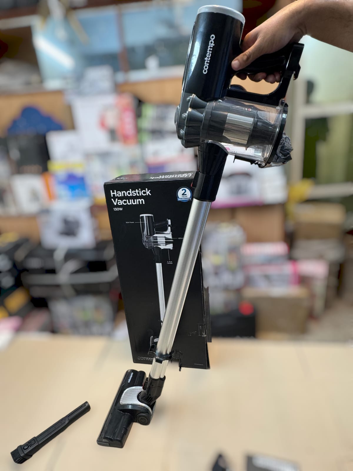 contempo 3 in 1 rechargeable vacuum cleaner