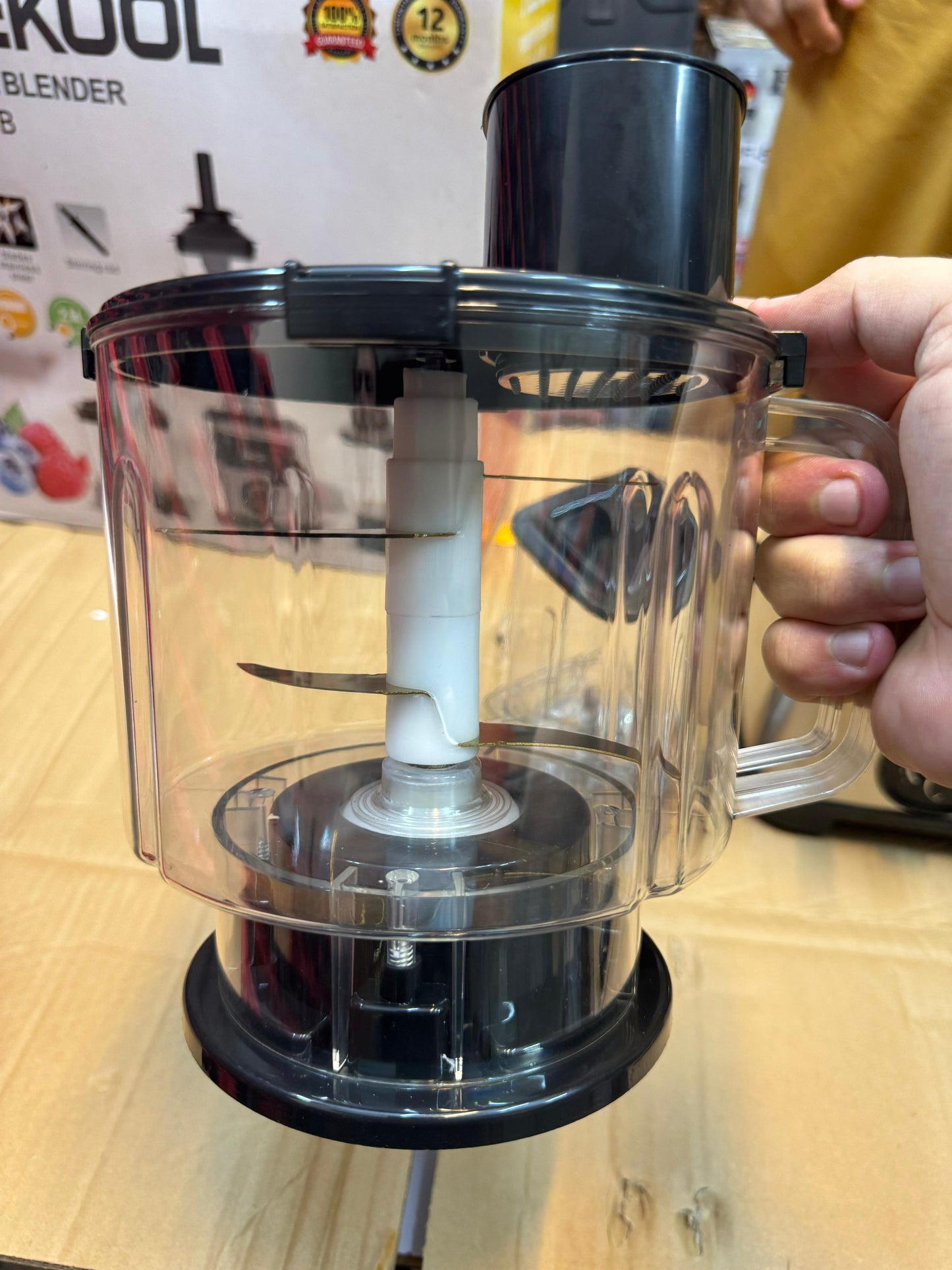 ACEKOOL stainless steel 3 in 1 blender set
