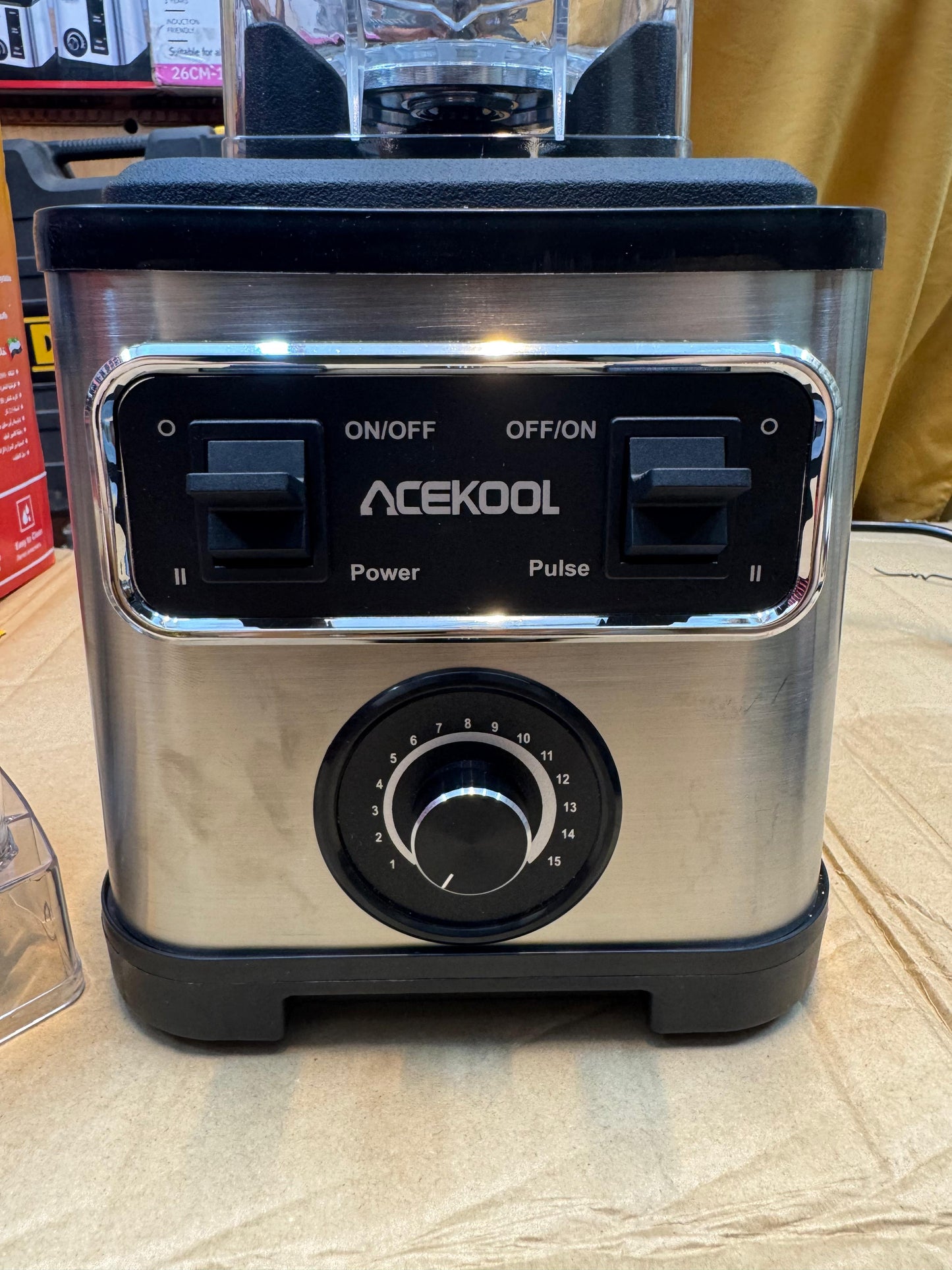 ACEKOOL stainless steel 3 in 1 blender set