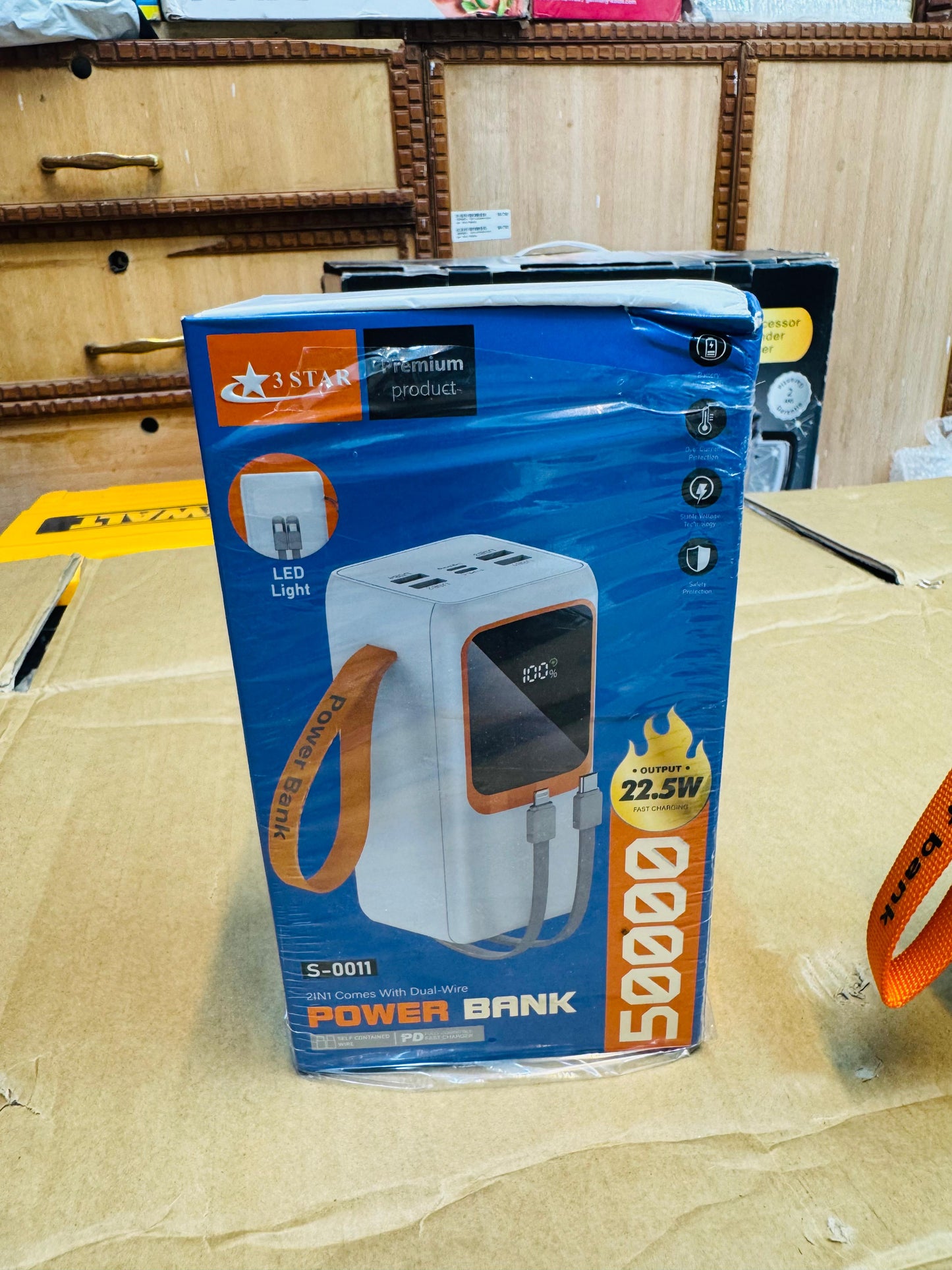 PD FAST CHARGING POWER BANK 50000AMH