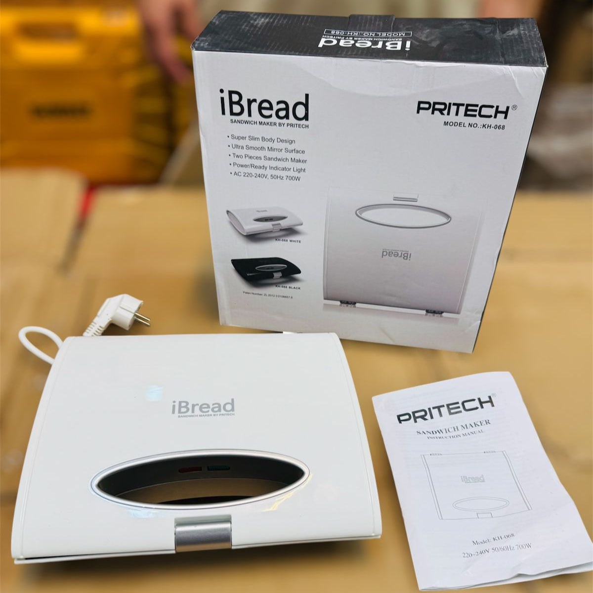 PRITECH ibreed 2 slice sandwich maker