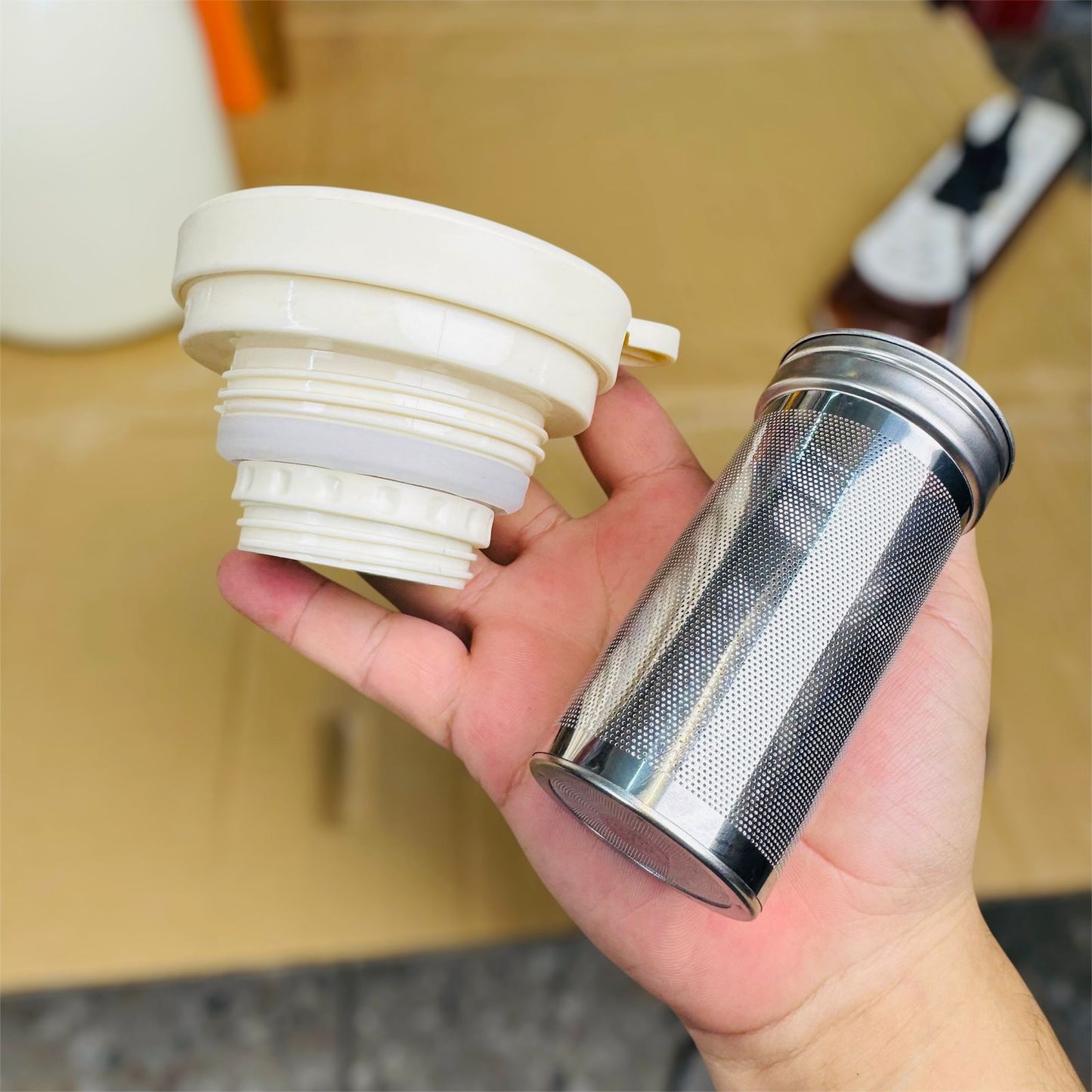 Korean lot stainless steel 1600ml tarmas ( flask )