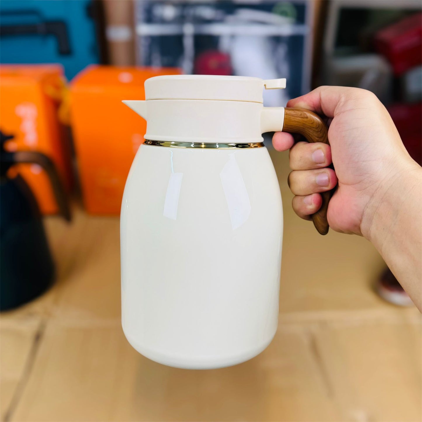 Korean lot stainless steel 1600ml tarmas ( flask )