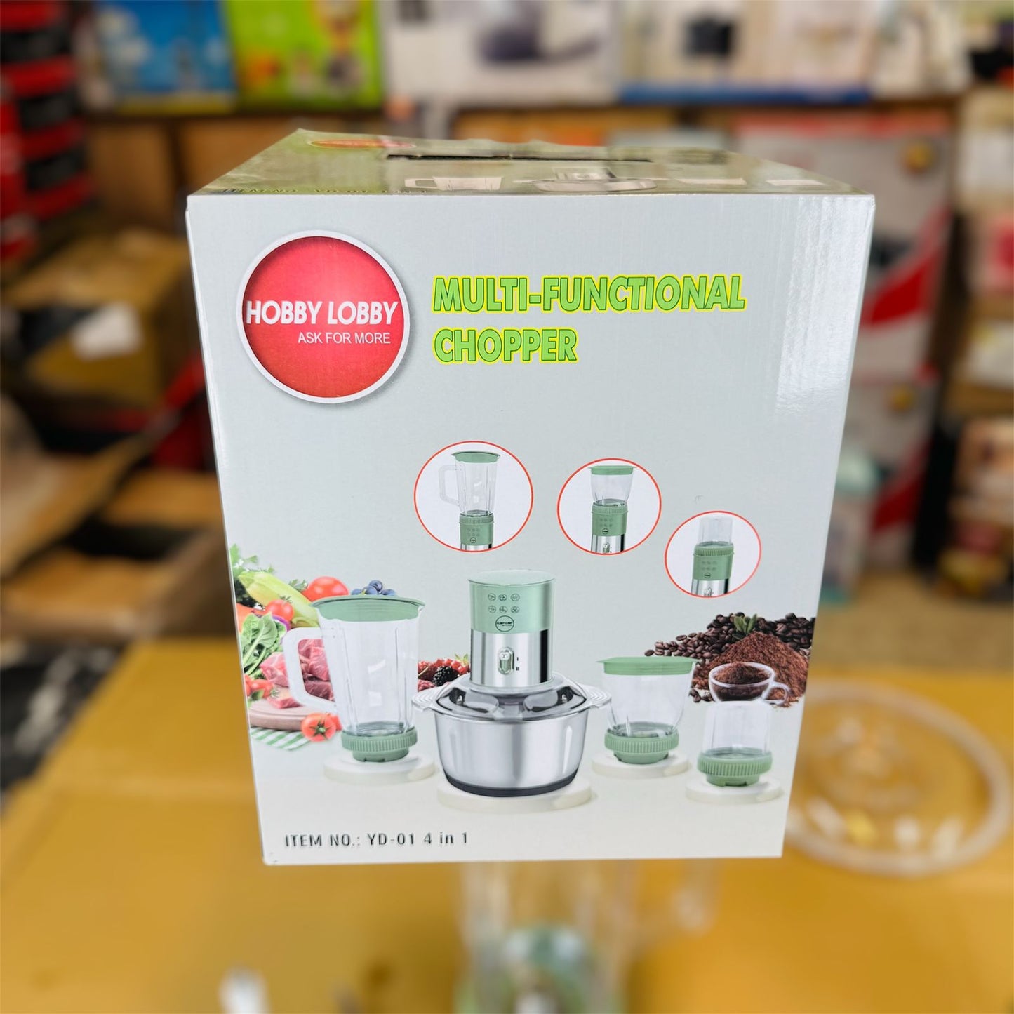 multifunction 4 in 1 food processer set