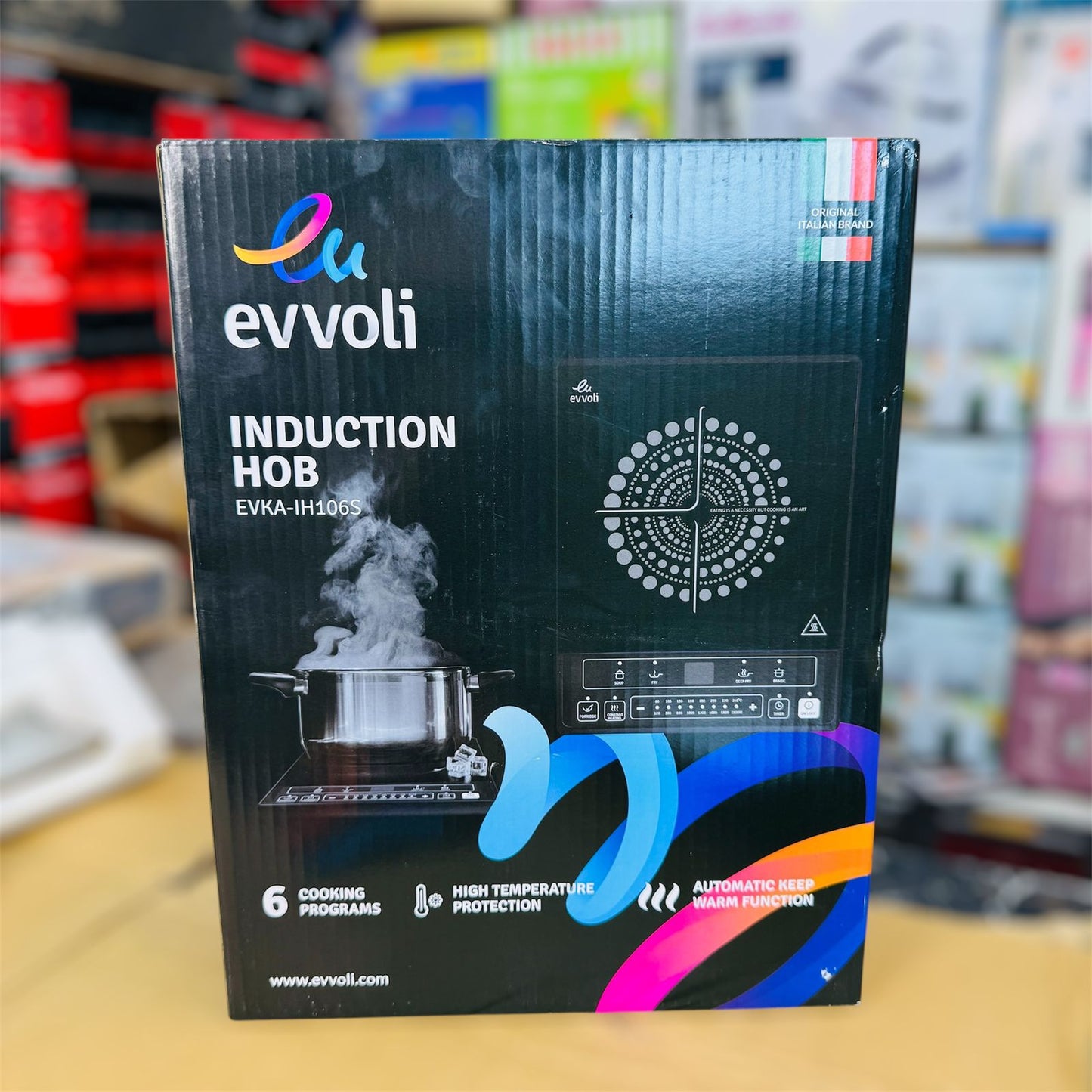 Evvoli Induction cooker model EVKA-IH106S