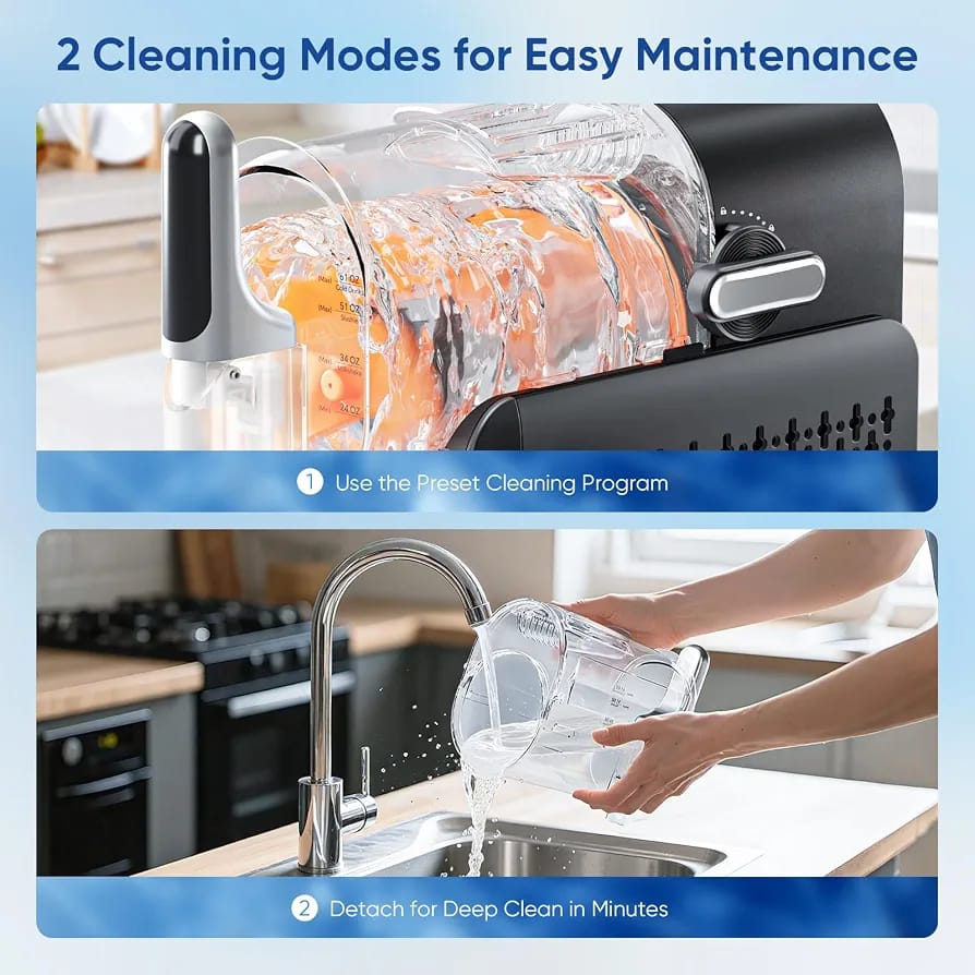 UAkeen Slush Machine for Home, Party & Small Business, Makes Slushies