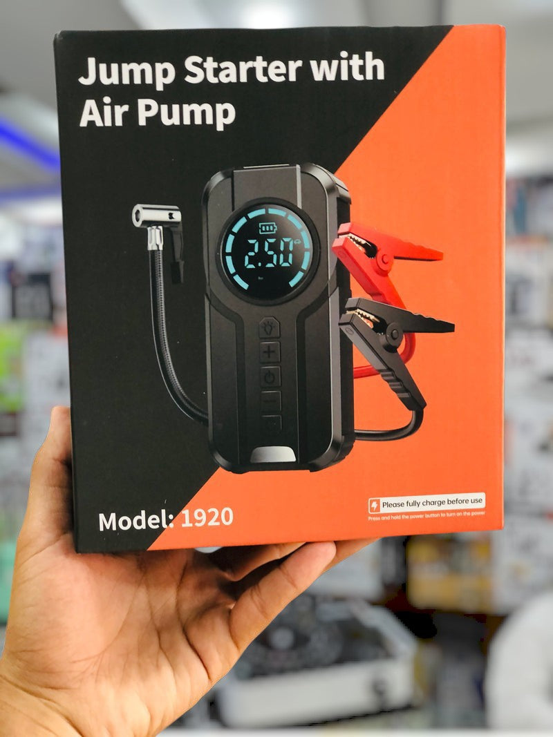 imported 4 in 1 jump starter with air pump N1920