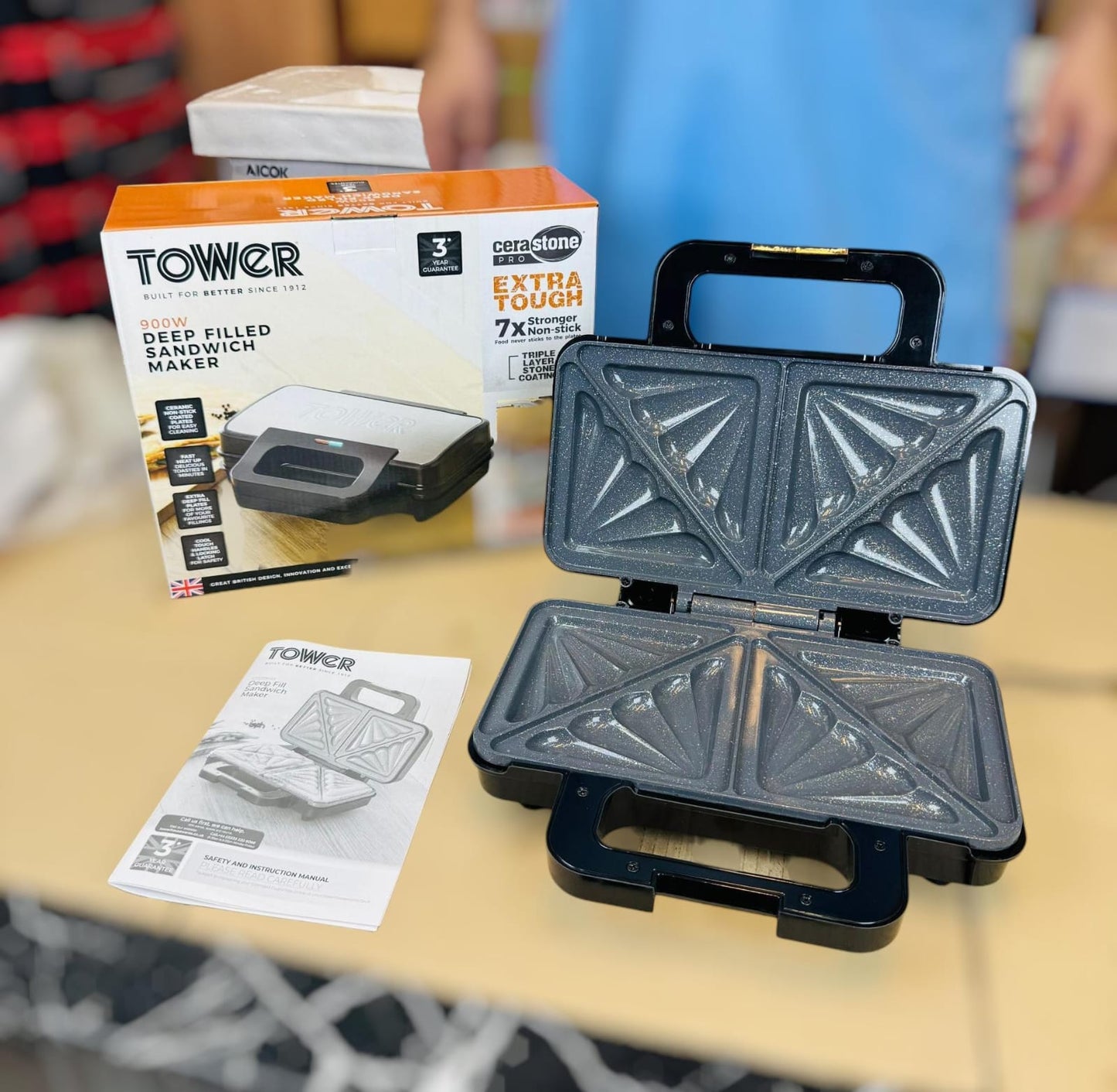 Tower Deep filed sandwich maker