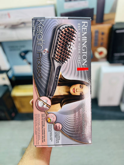 Remington Keratin Protect Straightener Brush CB-7480