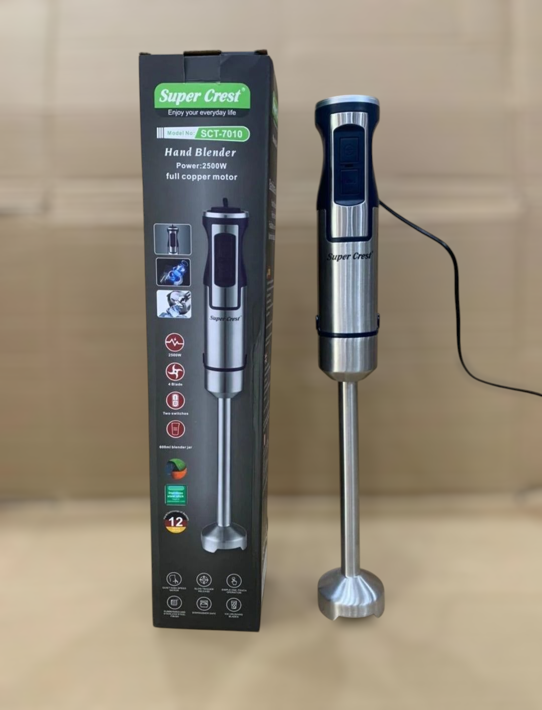 Germany lot imported super crest commercial hand blender