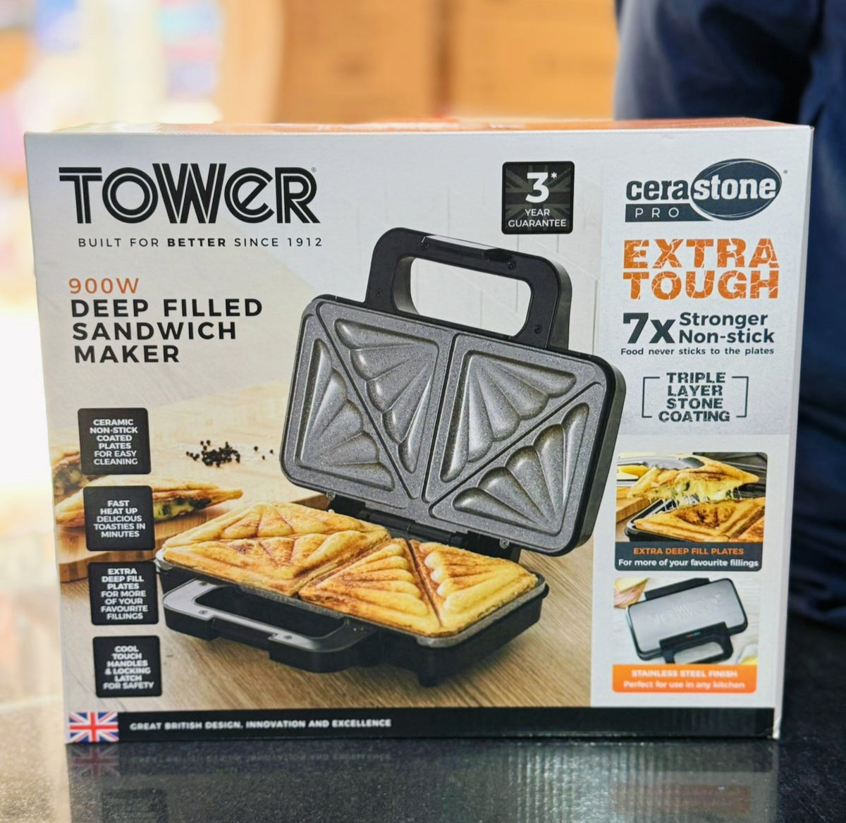 Tower Deep filed sandwich maker