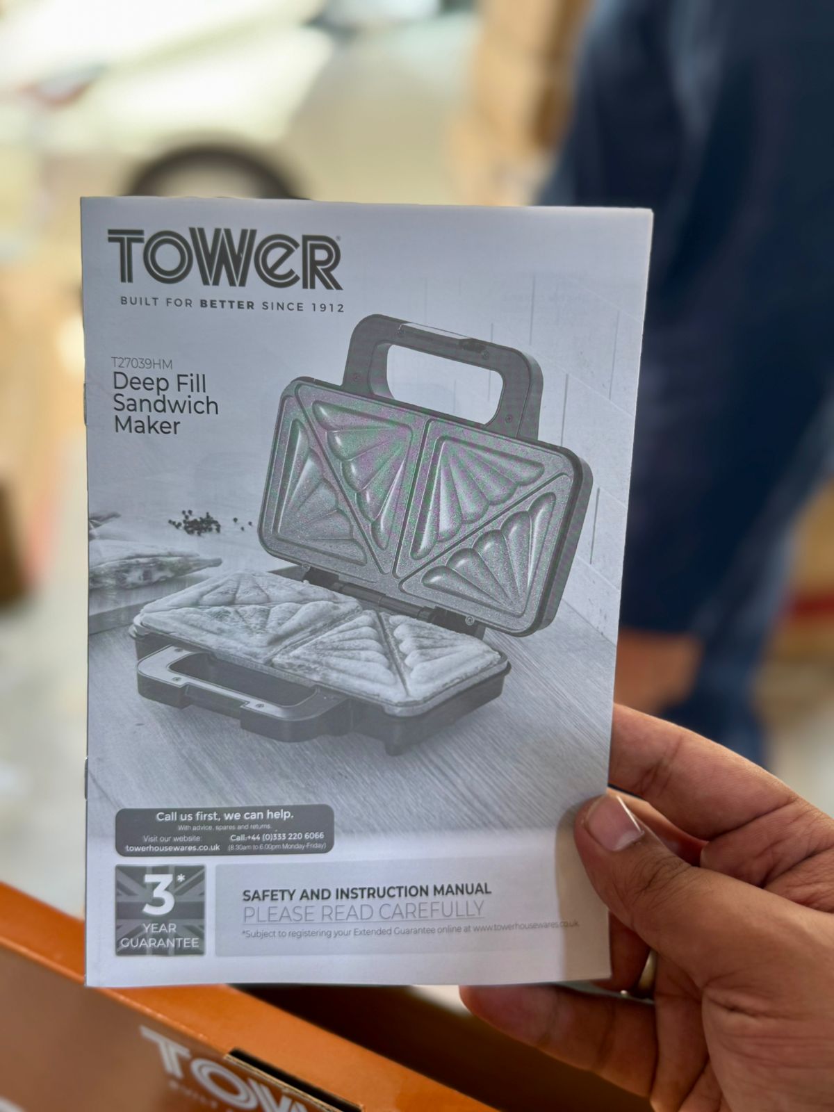 Tower Deep filed sandwich maker
