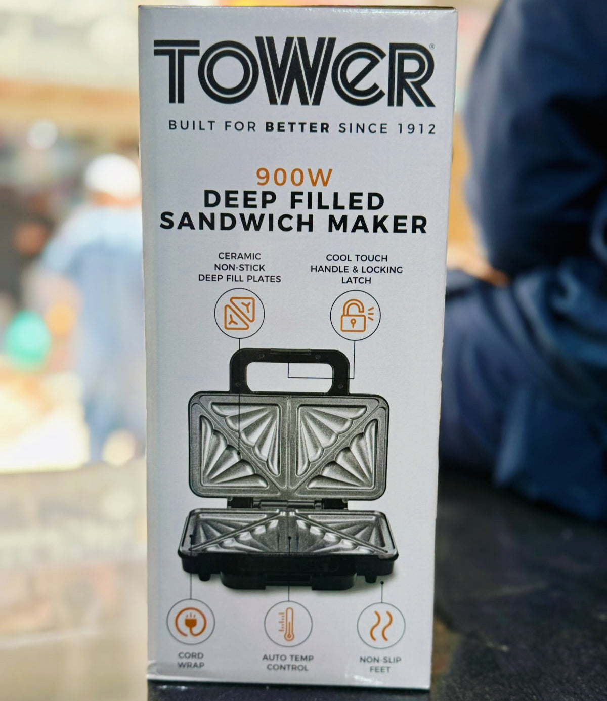 Tower Deep filed sandwich maker