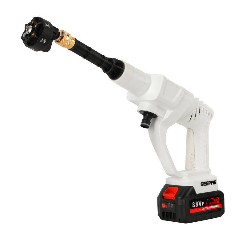 Geepas rechargeable solar & car washer GCW19042