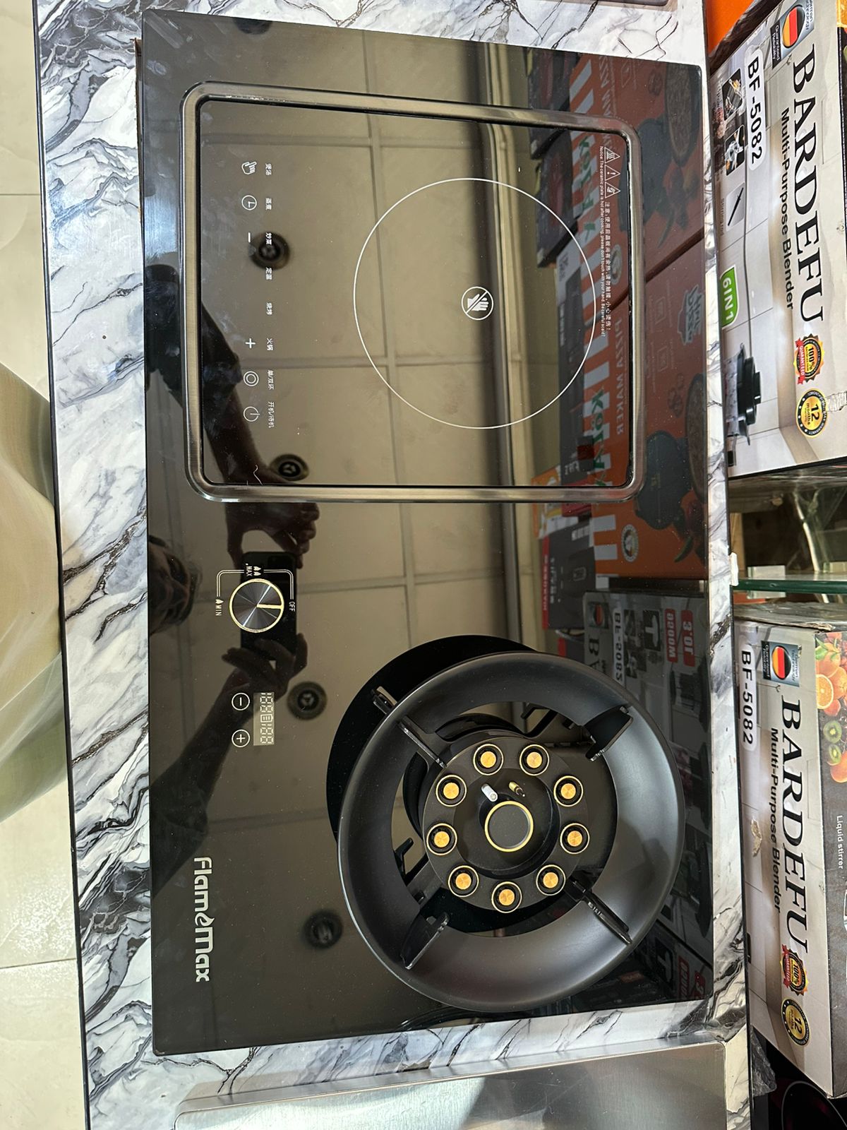 Gas & electric 2 in 1 stove ( hot plate)