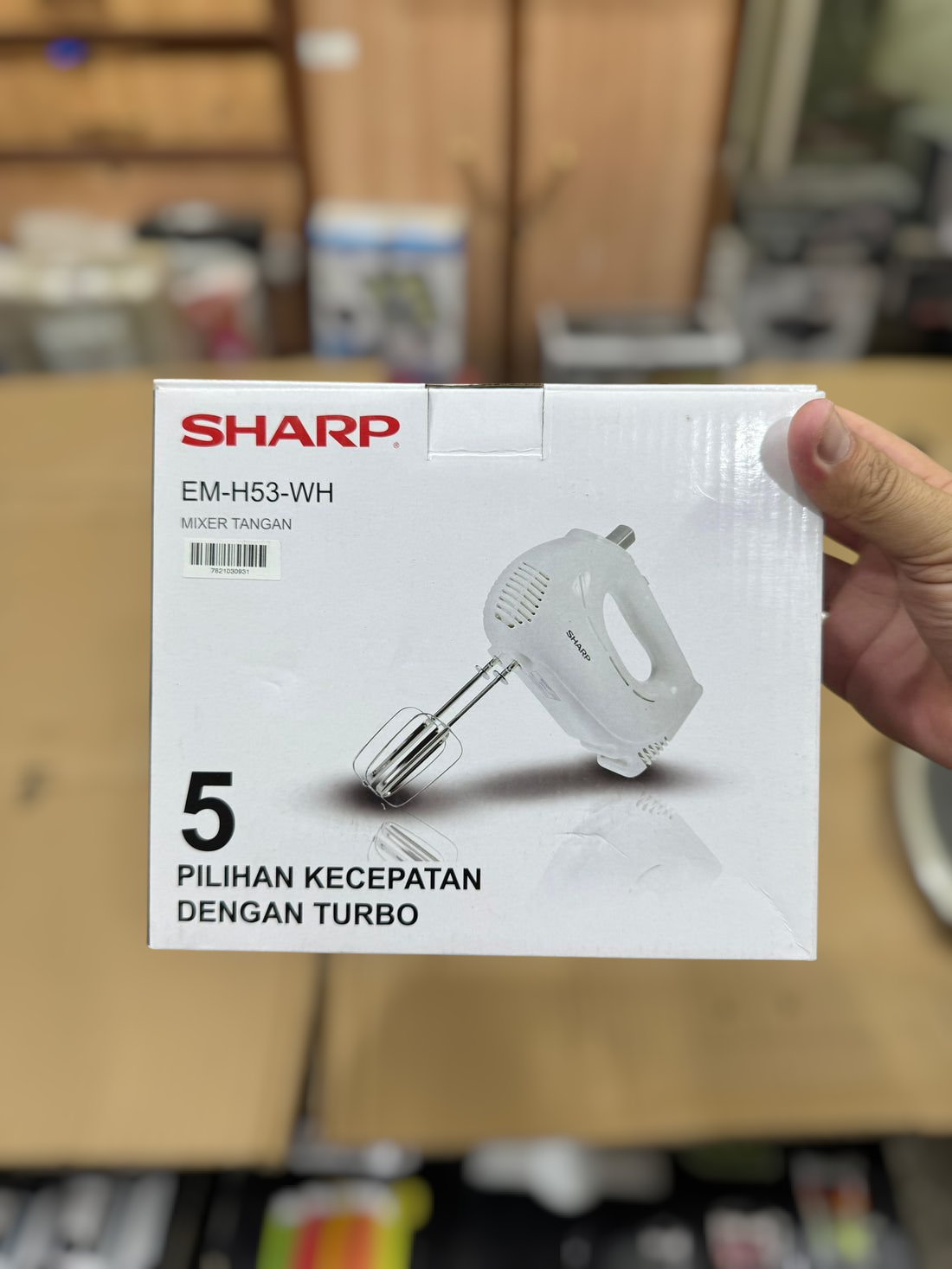 Sharp Hand Mixer EM-H53-WH (egg beater)