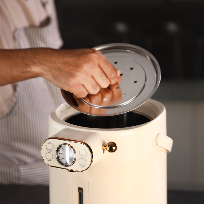 Geepas 5 Liter Electric Thermo Pot Stainless Steel Inner Pot GEV27026