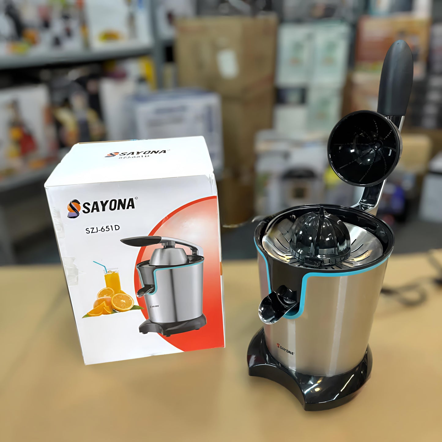 Sayona Press Citrus Juicer szl-651D