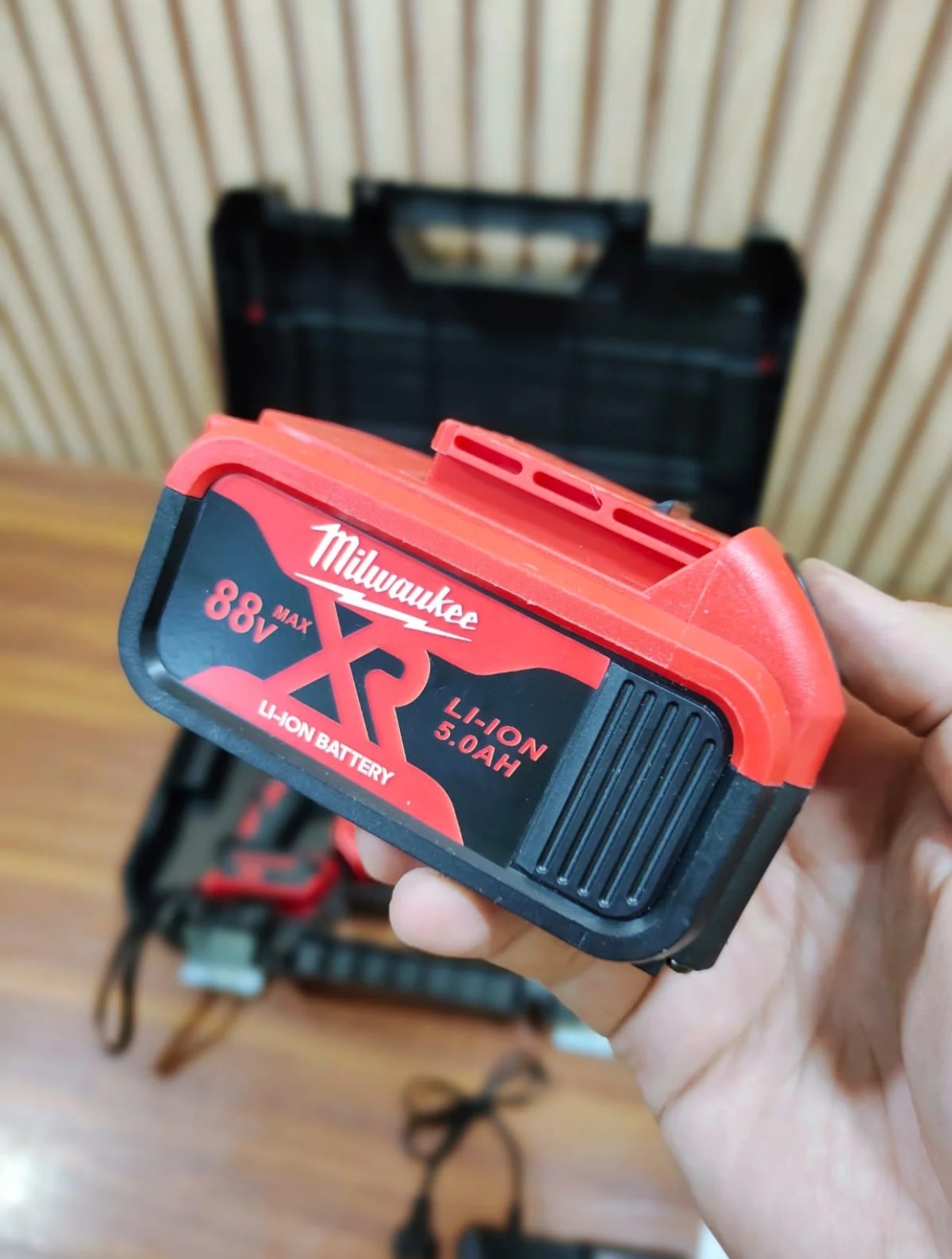 Original Milwaukee 3 in 1 drill machine set