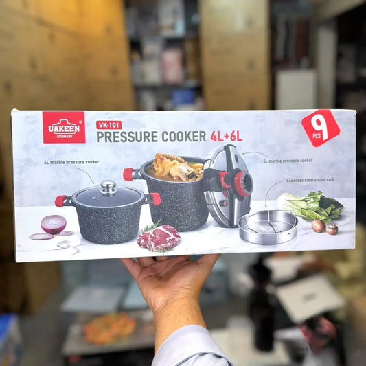 Uakeen 4L & 6L Digital Pressure Cooker