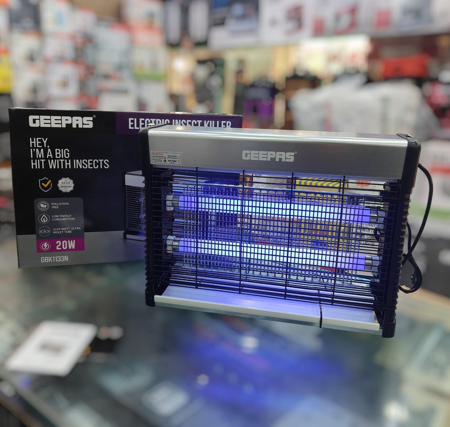 GEEPAS INSECT KILLER GBK 1133