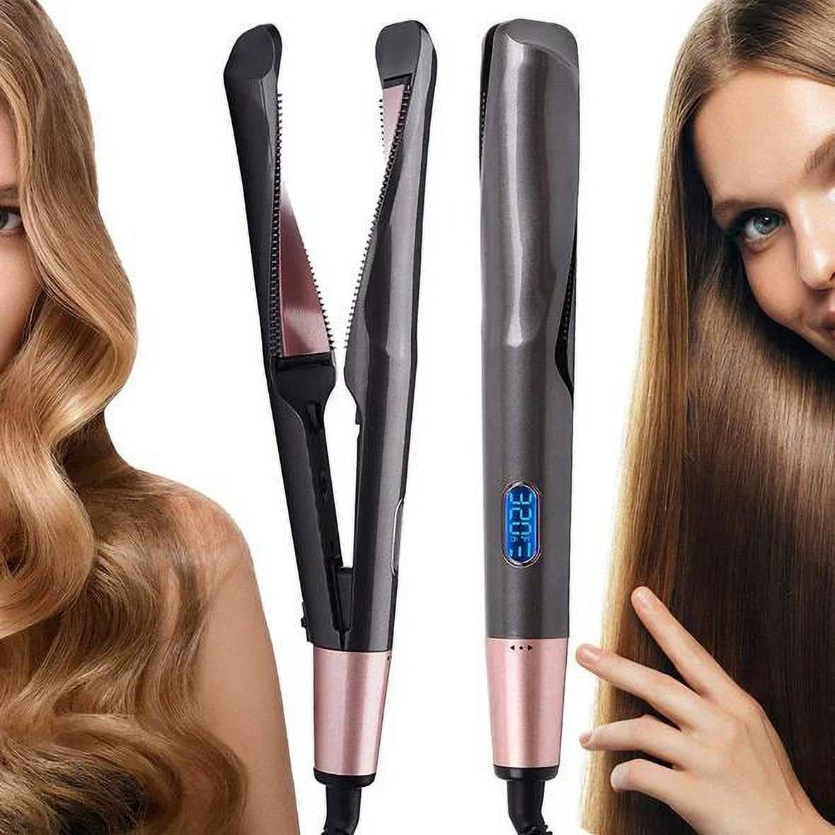 2 in 1 hair Twist Straightener  Curling Iron