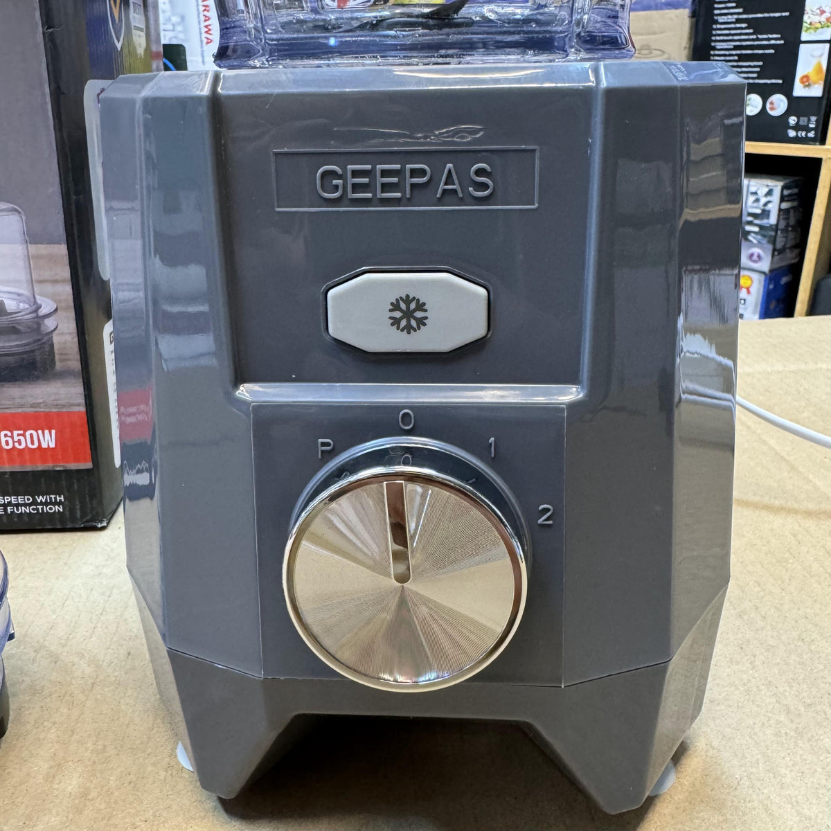 Geepas 1.6L 2-in-1 Blender GSB 44107