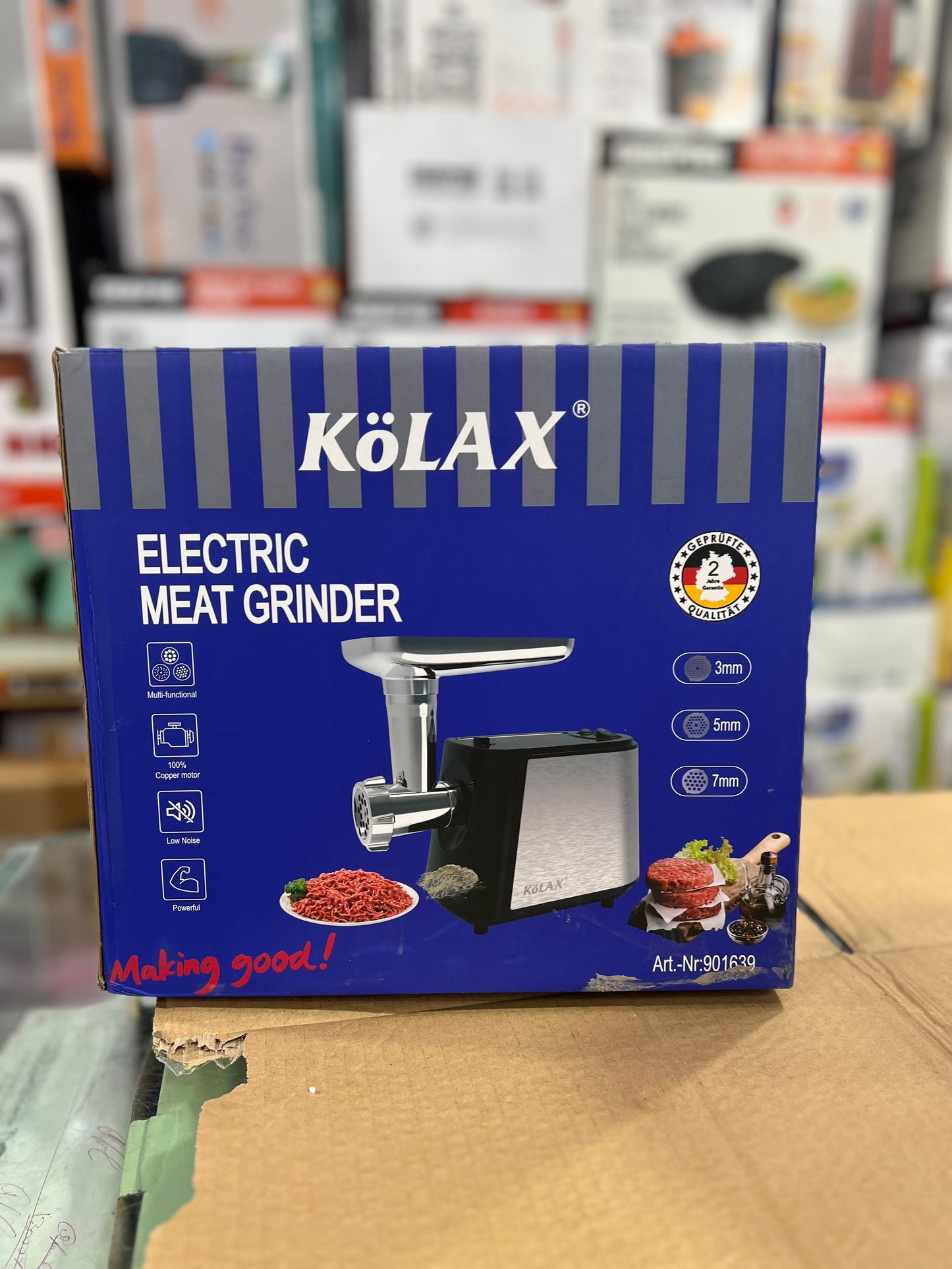 Original Germany Kolax stainless steel meat grinder