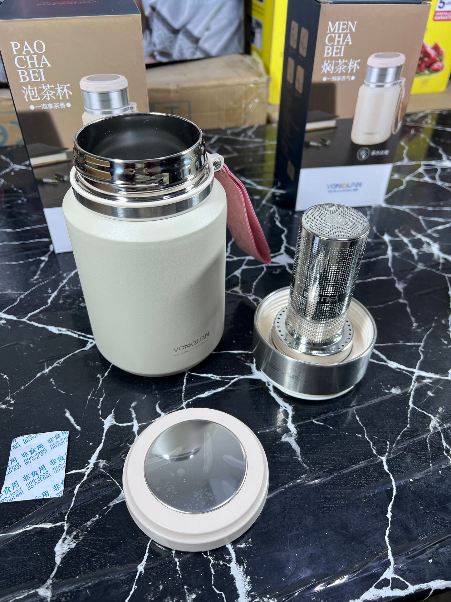 Korean lot imported stainless steel flask