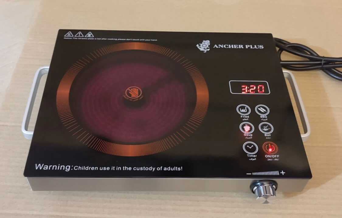 ancher plus Electric digital energy save infrared cooker