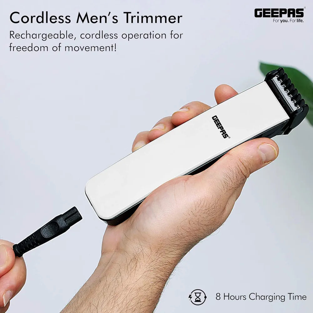 GEEPAS 3 in 1 Rechargeable Hair & Beard Trimmer-8683