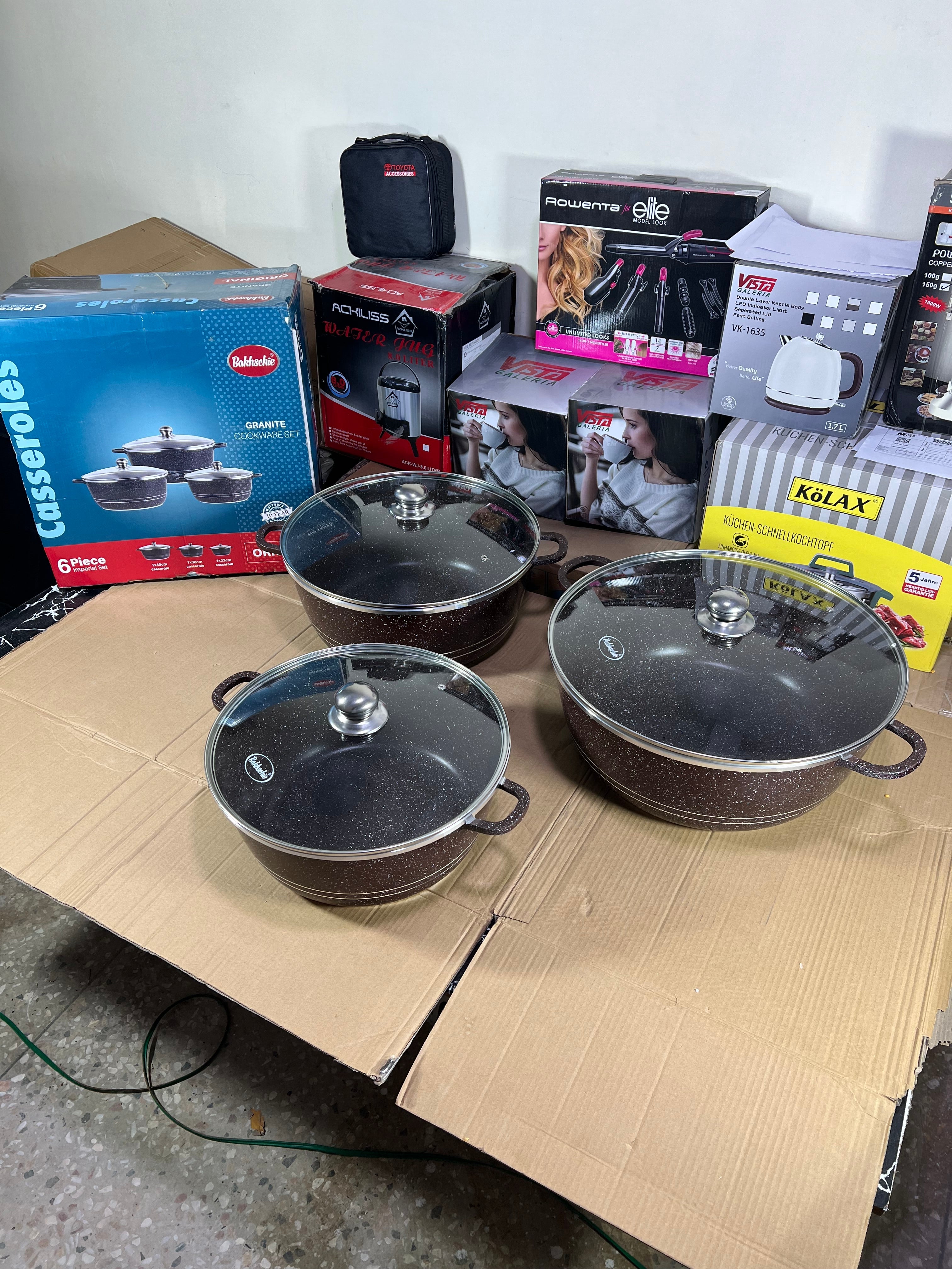 Original bakhschie extra large cookware set – Every Home Need