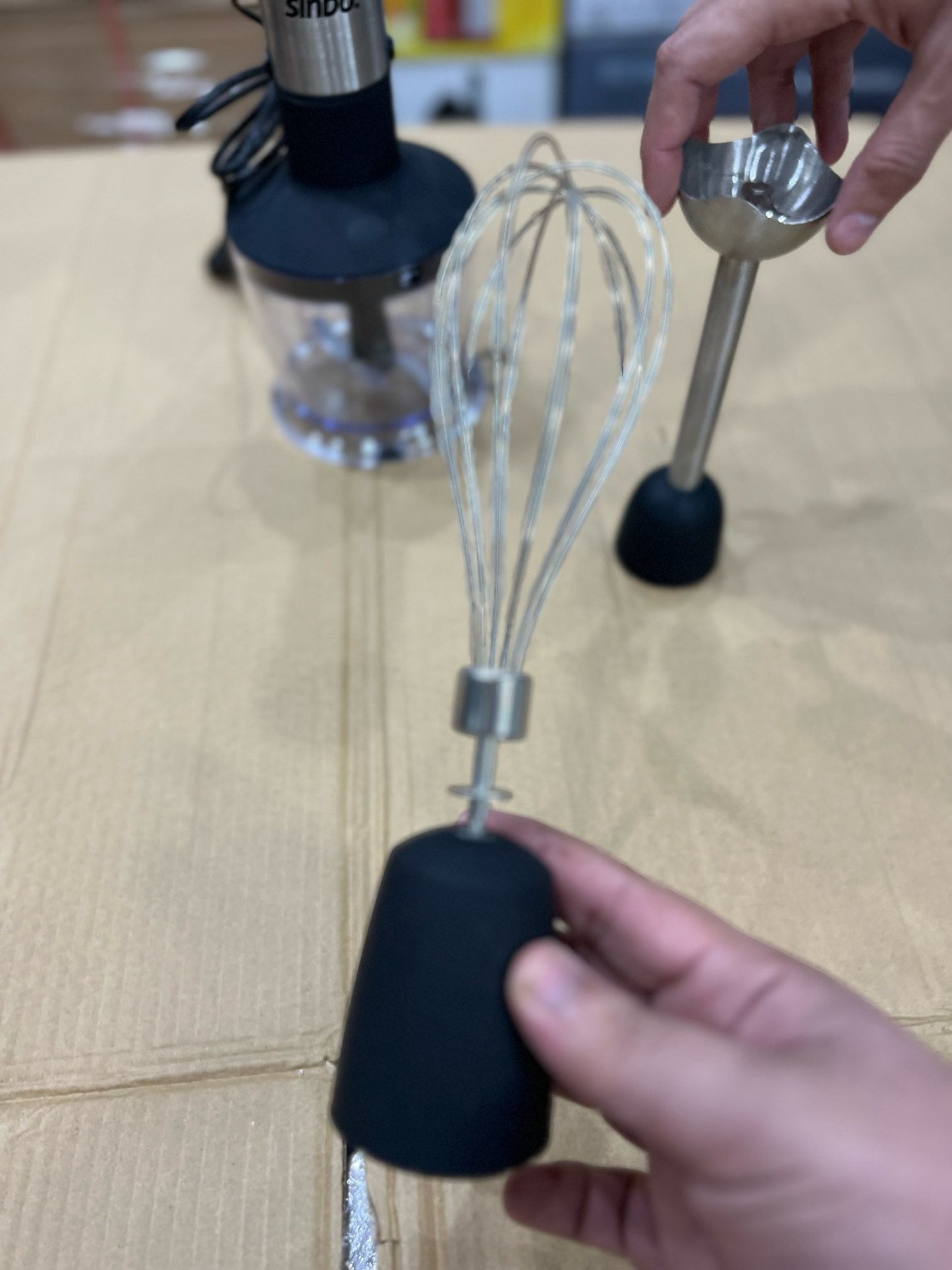 Imported high quality sinbo hand blender set